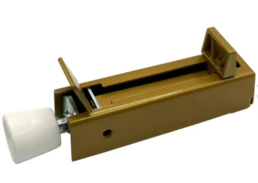 Cale porte à pédale pour porte lourde Maxi 60Kg-[Couleur:Bronze]