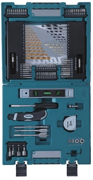 Coffret ensemble accessoires MAKITA 104 Pièces MACCESS - D-31778