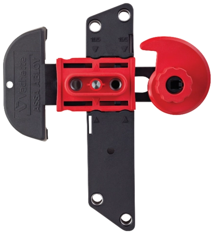 Gabarit de perçage VACHETTE - ensemble plaque et rosace - 086170 /N0235