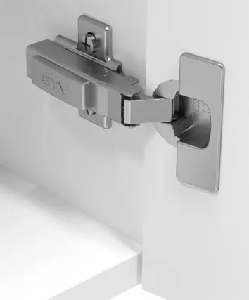 Charnière invisible à frein + cale   GTV