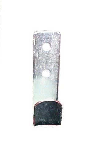 Crochet de bâchage zingué 70 mm percé TORBEL - 513374