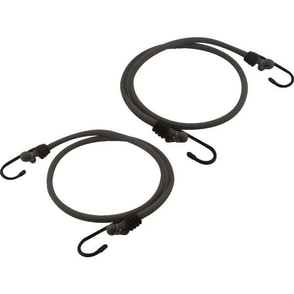 Sandow monté gaine polyéthylène tressé VISO Ø8 - L.1m - carte 2 pièces - SMO102SB