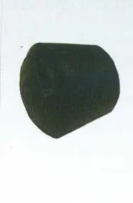 Embout de tube rond enveloppant caoutchouc noir-[Diamètre:32mm]