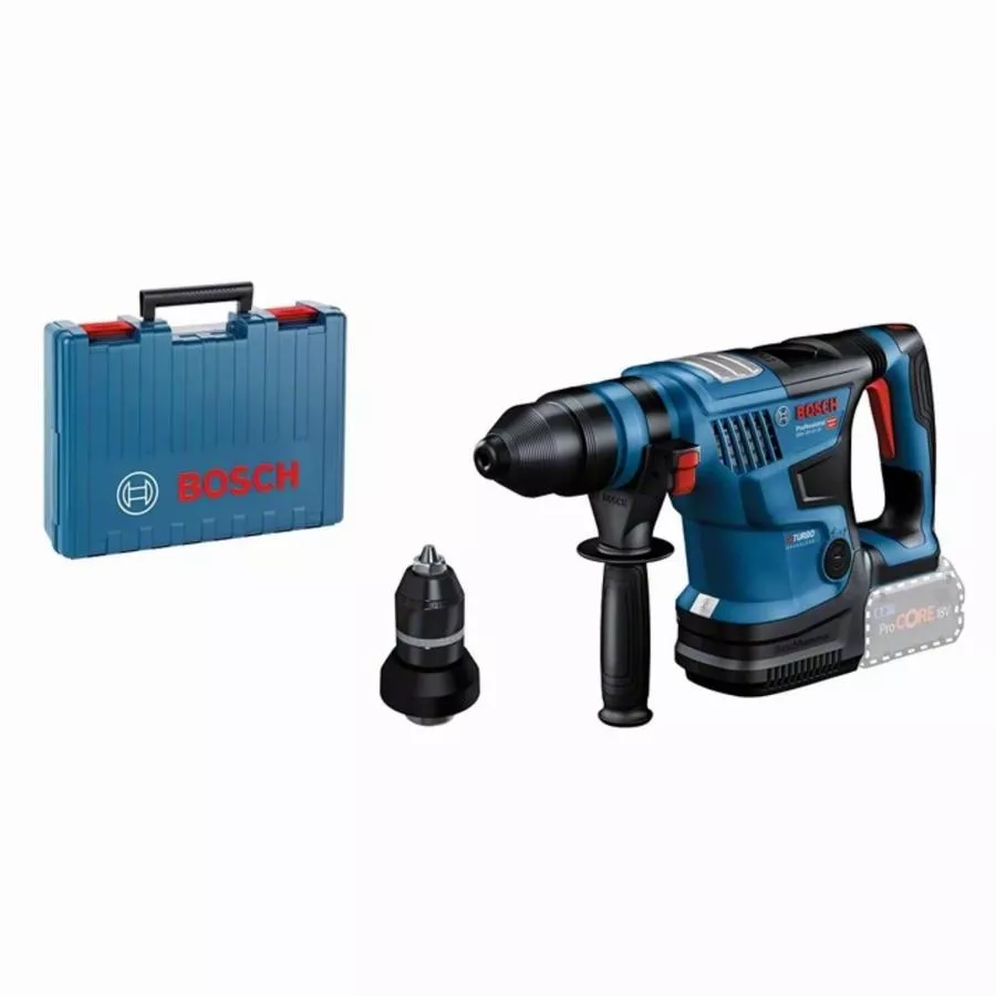 Perforateur BOSCH BITURBO GBH 18V-34 CF - SDS-Plus - Sans batterie, ni chargeur - 0611914001