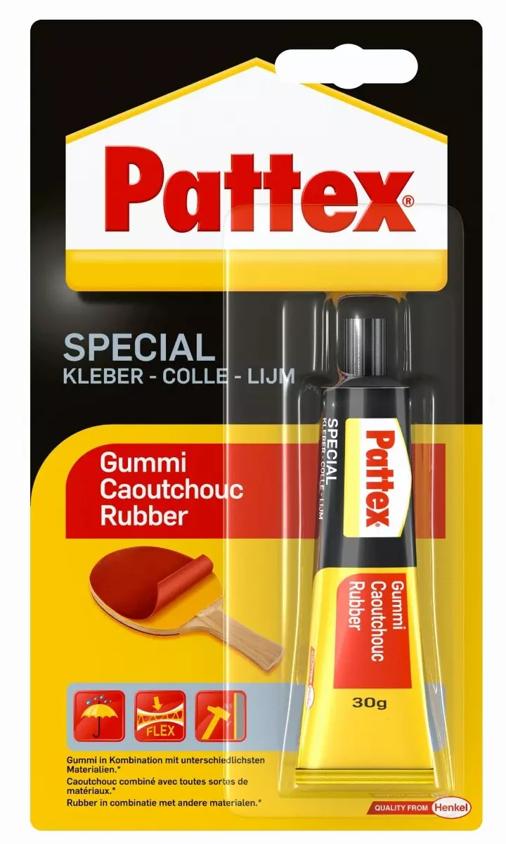 PATTEX Colle Spécialités Matériaux Caoutchouc Tube 30g - HENKEL - 2927212