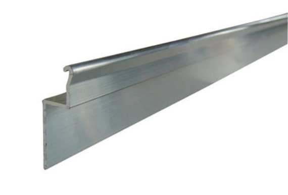 Profil pour dossier suspendu à visser 1323 VACHETTE pour tiroir - L.4 mètres - Alu brut - 032756