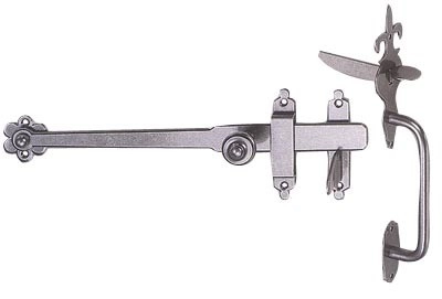 Loquet poussier 1276 battant de 310 BOUVET Fer cémenté patiné - 20870