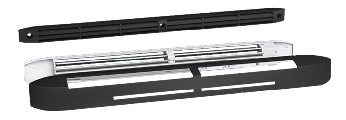 Entrée d'air hydroréglable Aira Hy + CE2A ANJOS Noir - 0695NO