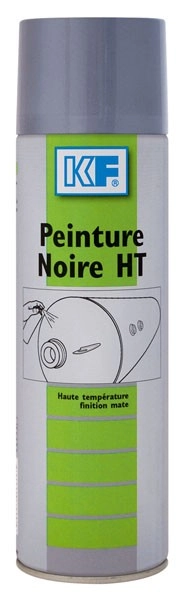 Protection anticorrosion Noir Haute Température - KF SICERON - Aérosol - 650ml / 500ml - 6028