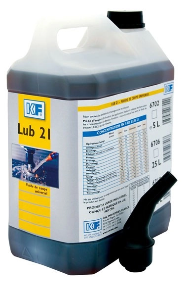 Fluide de coupe soluble universel KF SICERON - Bidon 5L - 6702