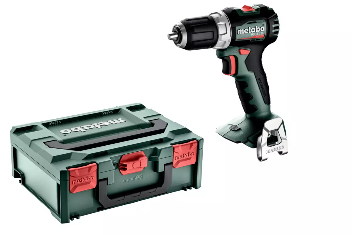 Perceuse-visseuse  BS 18 L BL - METABO - Sans batterie, ni chargeur - Avec coffret - 613155840