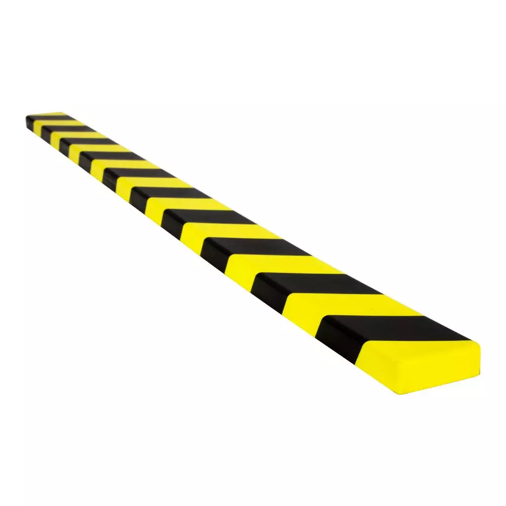 Amortisseur de choc haute résistance - 1 m - Jaune/Noir - NOVAP - 8002