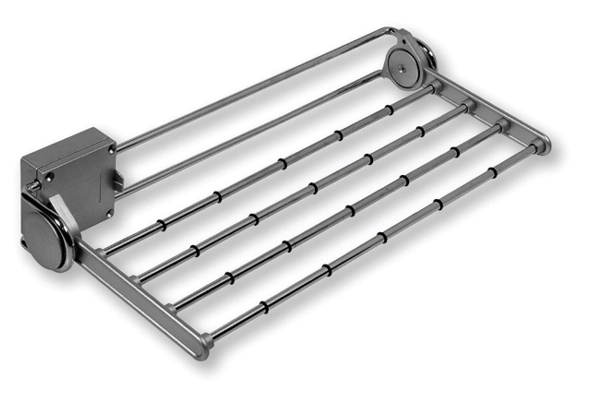 Porte-pantalon coulissant EMUCA P 460 mm L 210 – Gris – 6211125