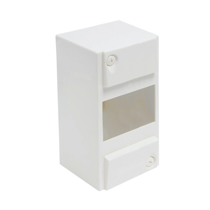 Coffret modulaire vide IP20 1 rangée 6 modules DEBFLEX Blanc - 707250