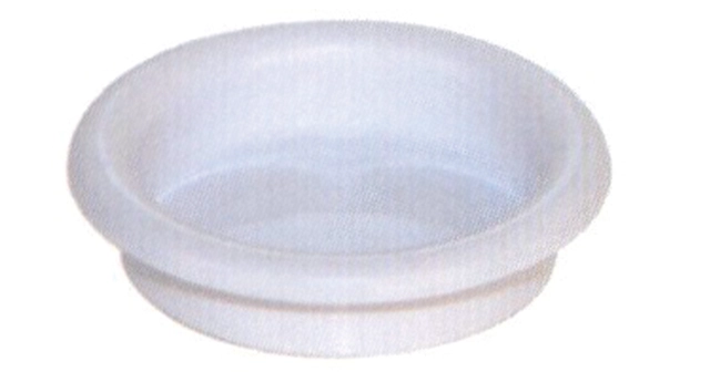 Poignée cuvette ronde MONIN - Ø 40 mm - blanche - 131210