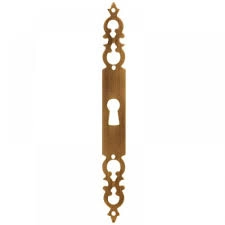 Entrée laiton patiné 195 mm 33 à chanfrein DUBOIS - 247192