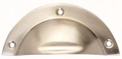 Poignee coquille 96 nickel mat 5502 