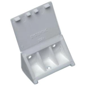 Boîte 50 Taquet Systemtac 102+ PRUNIER - blanc - S+BP102