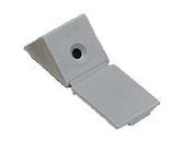 Boite 100 Taquet + couvercle décor 101 PRUNIER - gris - STCG101