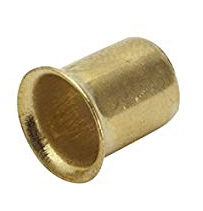 DOUILLE D.EXT.8MM ACIER LAITONNE     POUR TAQUET ETAGERE TIGE LISSE D.7MM