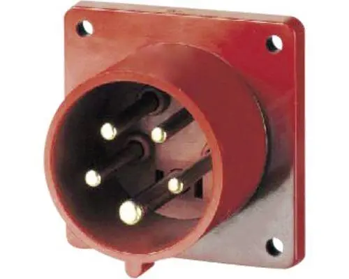 Fiche semi-encastrée CEI 16A  - SCHWABE - 60443