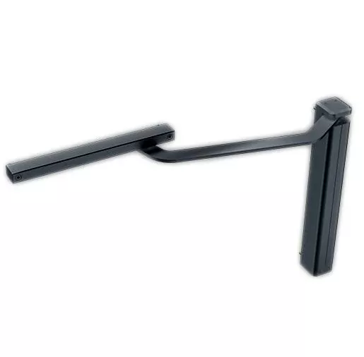 Ferme portail piéton - Noir - droit - DC630G-R---9004