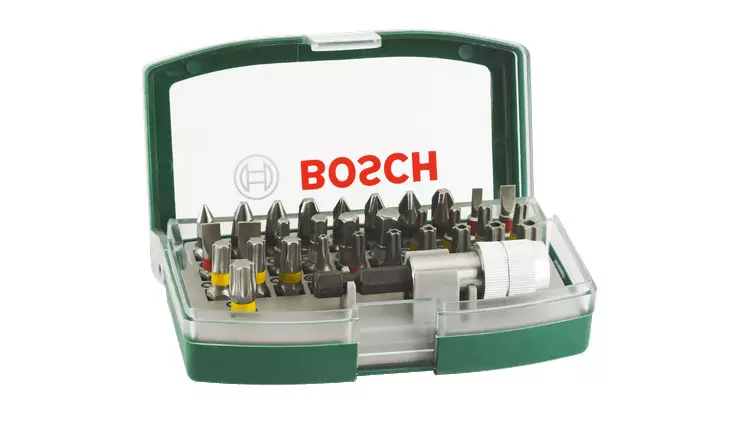 Assortiment de 32 embouts de vissage avec code couleur - BOSCH - 2607017063