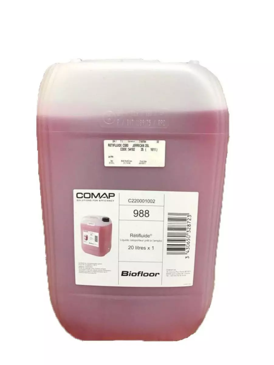 Bidon de fluide caloporteur glycol prémélangé 20 litres - ATLANTIC - 700429
