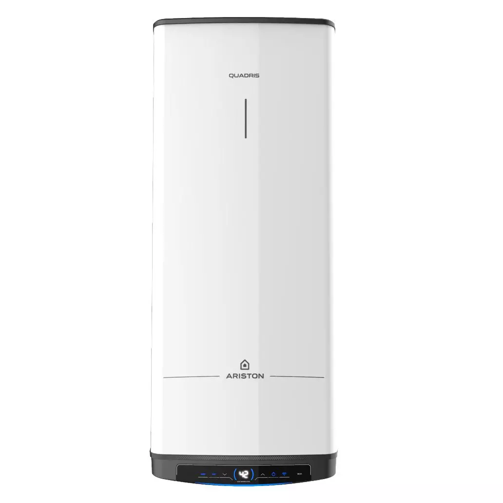 Chauffe-eau électrique ARISTON Carré vertical mural QUADRIS - 100 litres - 3060882