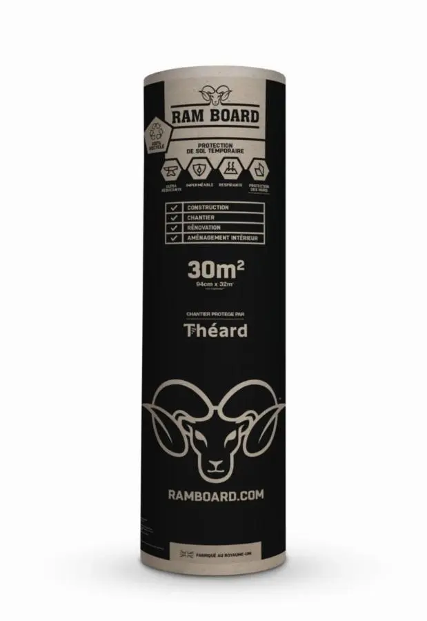 Potection de surfaces RAM BOARD rouileau 32M x 94CM : 30M² - THEARD - 1997