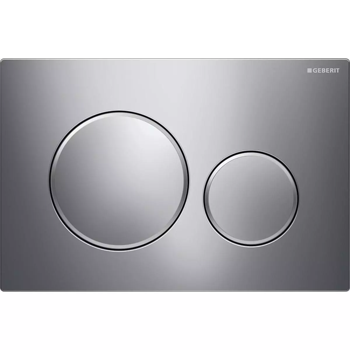 Plaque de commande Sigma - GEBERIT - Chrome - Brillant - Mat -115.882.KH.1