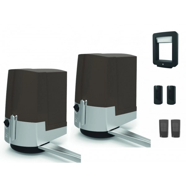 Kit complet motorisation à bras articulés 24V CAME pour portails battants 2m - 001UOPB1000