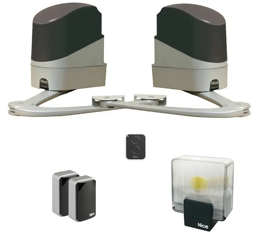 Kit automatisme pour portail battant POPKIT - NICE - POP7124KCE