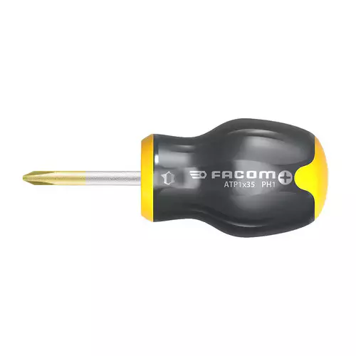 Tournevis Protwist pour vis cruciformes Phillips PH 2x35 - FACOM - Lame courte - ATP2X35