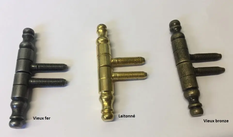Fiche à visser  rustique D.11mm  FV11