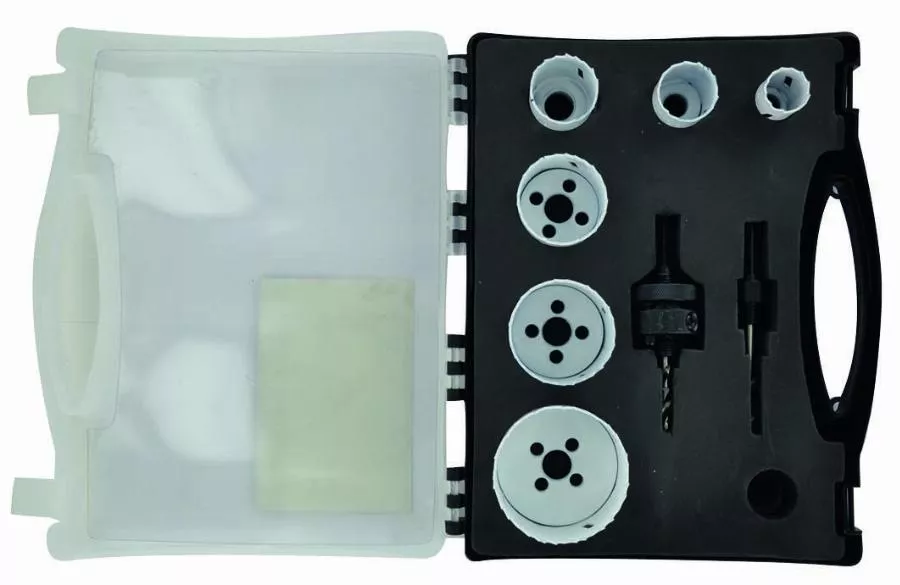 Mallette 8 scies cloches bi-métal Ø22>68 mm TIVOLY - XT50527052700