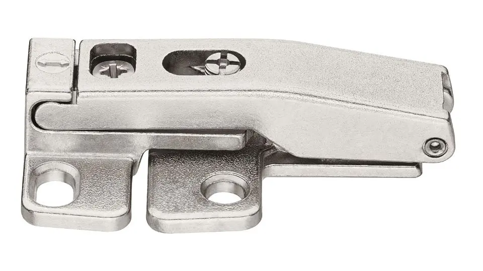 Charnière centrale pour double porte relevante nickelé 37264797