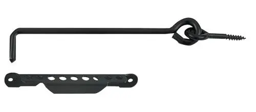 Crochet de volet avec crémaillère à poignée-[Longueur:600mm]