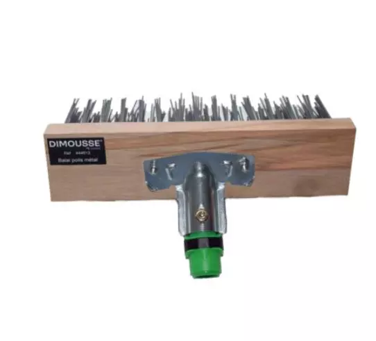 Balai poils métal - Largeur 20 cm - DIMOS - 444612