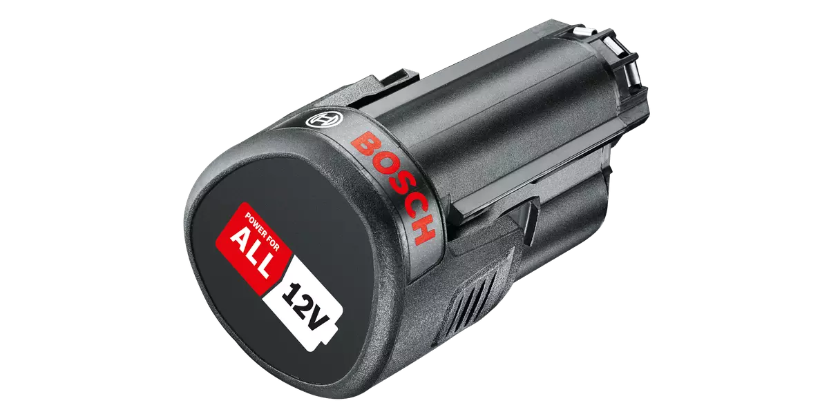 Batterie PBA 12V 2.0 Ah O-B - BOSCH VERT - sans chargeur - 1600A02N79