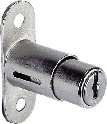 SERRURE A POUSSOIR TETON P/PORTE COULIS. BOIS BASICO(2 CLEFS+ROSACE)F513004.022NI