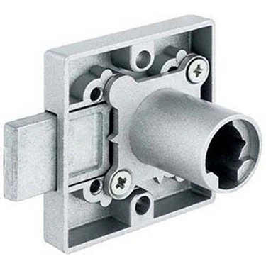 Serrure 1 point OJMAR axe 25mm boitier 42x38 droite uno avec rosace sans cylindre - 785716.222NI