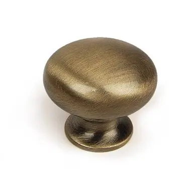 Bouton Type Anglais  Laiton vieux laiton-[Diamètre:25mm]