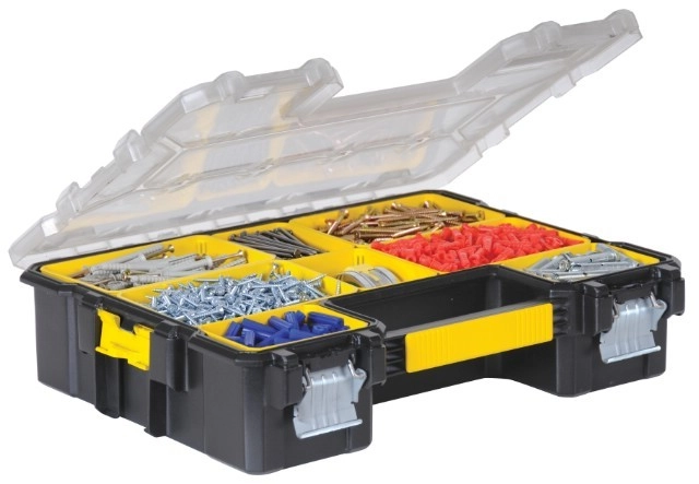 Organiseur étanche Fatmax - 44.6 x 11.6 x 35.7 cm - Compartiments amovibles -  STANLEY - 1-97-518