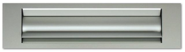 Entrée de courrier isolante GOETTGENS - 325x30 mm - argent anodisé - T60210000