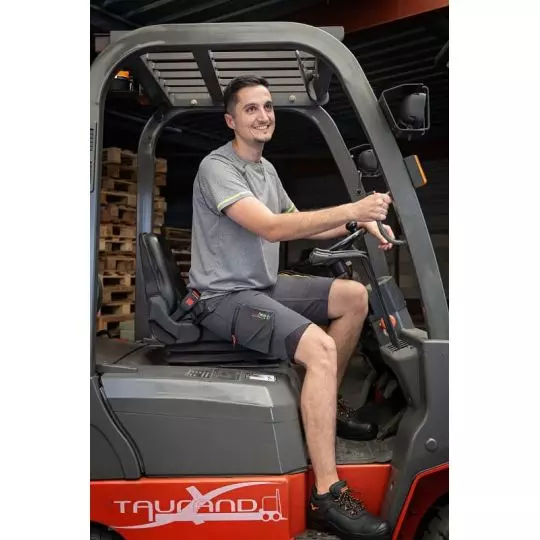 Short de travail ultra élastiqué multipoches LMA Atmosphère - LMA - 6152-46