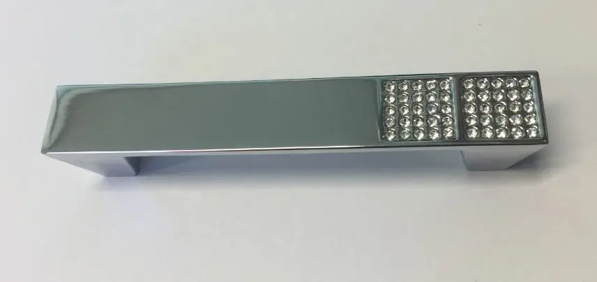 Poignée chromée avec strass  985/96