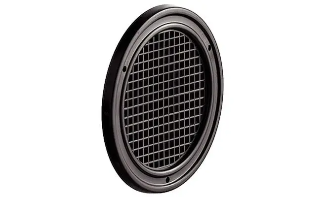 Grille aération plastique à encastrer 60mm