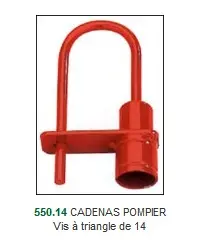 Cadenas pompier  Ref  550.14