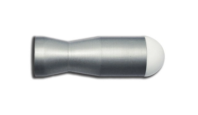 Butoir mural design CIVIC INDUSTRIE Ø 25 x 80 mm - Argent - 88902531 